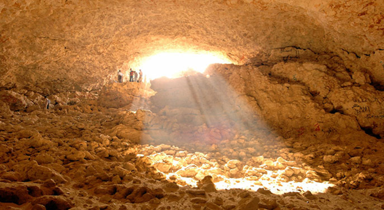 Katar Dahl Al Misfir Cave Foto Qatar National Tourism Council